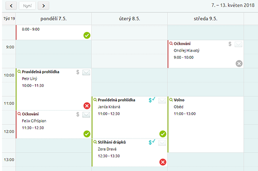 Poté si volí vhodný termín.